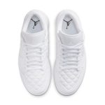 Air Jordan 1 Low ‘Triple White Quilted’