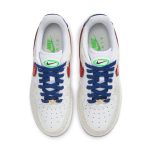 Nike Air Force 1 ’07 LX ‘Just Do It – White University Red Snakeskin’