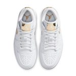 Air Jordan 1 Retro Low ‘White Metallic Gold’