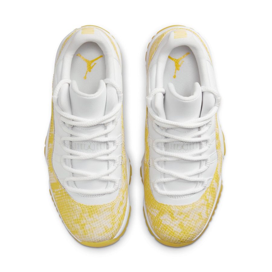 Air Jordan 11 Retro Low ‘Yellow Snakeskin’