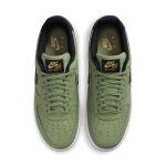 Nike Air Force 1 ’07 LV8 ‘Metallic Swoosh Pack – Oil Green’