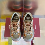 Gucci Brown Ripple Splash Fabric Sneakers – GCC200
