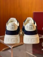 Gucci Lace-up Black White Leather Sneakers – GCC179