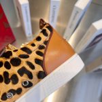 Christian Louboutin Bottom Rivet Leopard Sneaker – CLS039