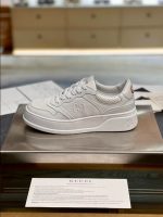 Gucci Embossed White Leather Sneakers – GCC197