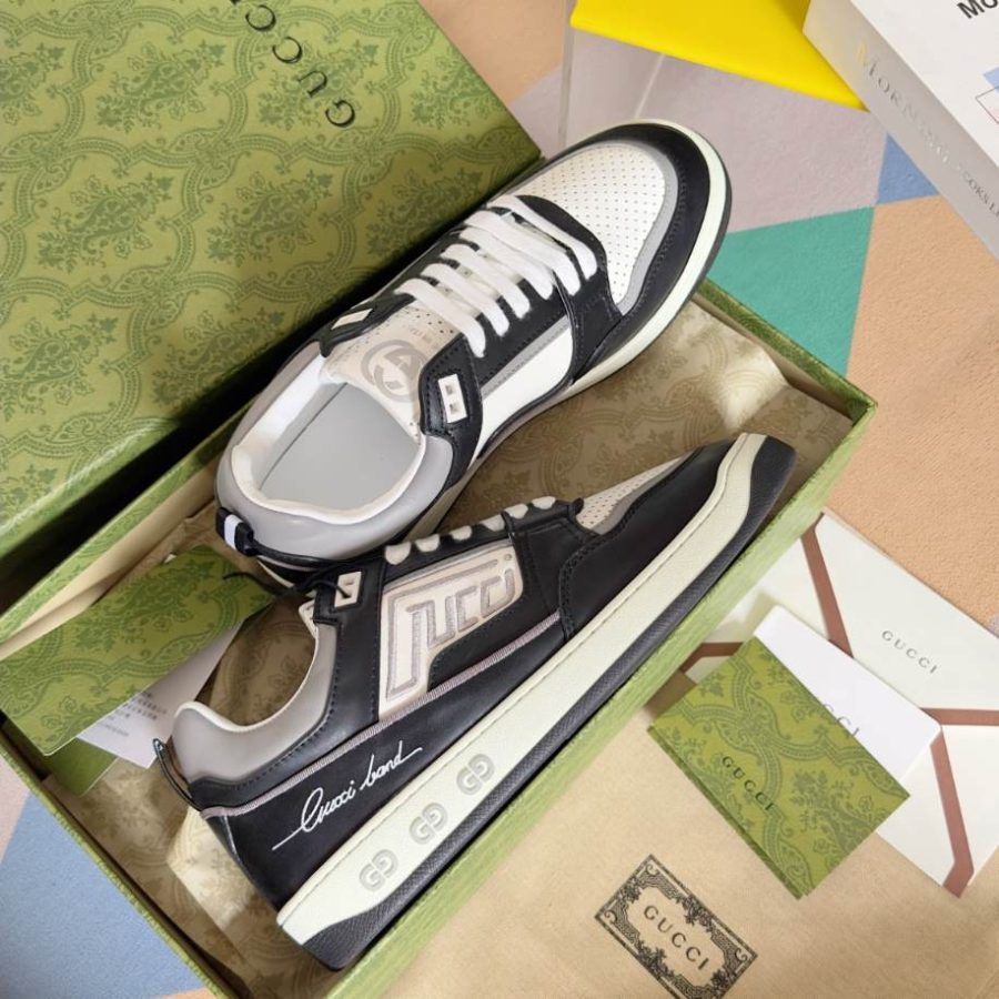 Gucci Basket Grey White Sneakers – GCC222