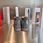 Christian Louboutin Grey Silver Sneaker – CLS054