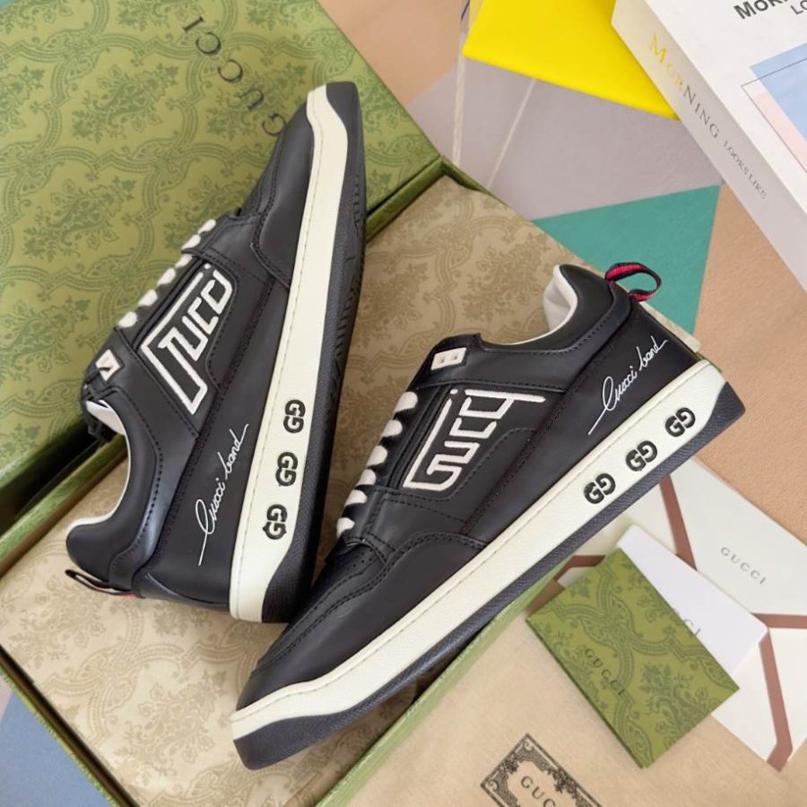 Gucci Black Mid Sneaker – GCC164