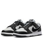 Nike Dunk Low ‘Chenille Swoosh – Black Grey Fog’