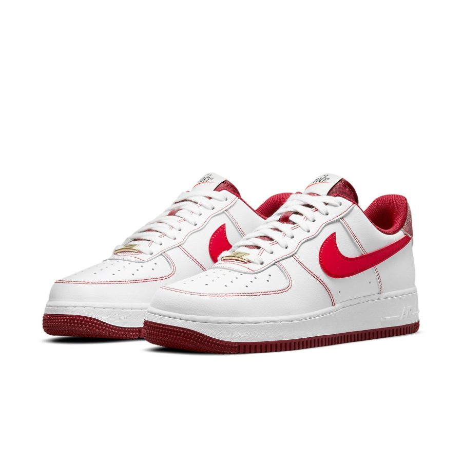 Nike Air Force 1 ’07 ‘White University Red’