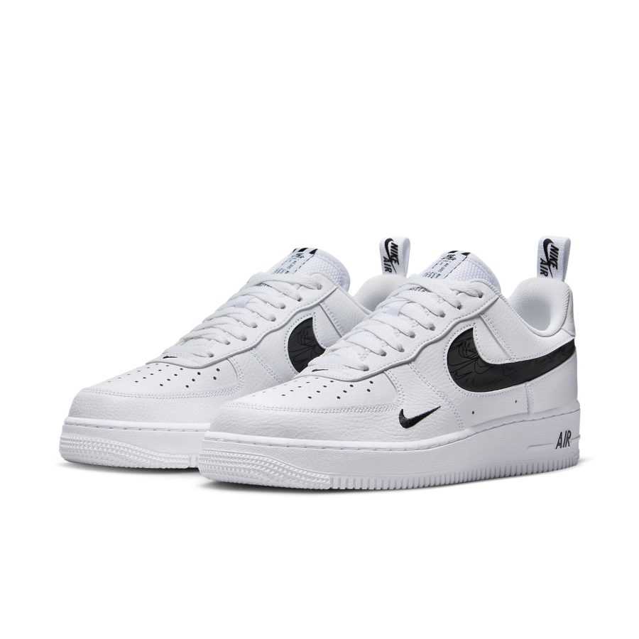 Nike Air Force 1 Low ‘Multi-Etch Swoosh White Black’