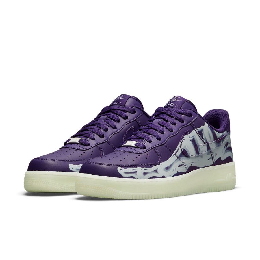 Nike Air Force 1 Low ‘Purple Skeleton’
