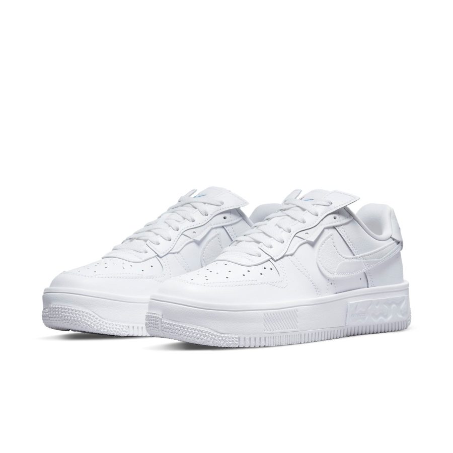 Nike Air Force 1 Fontanka ‘Triple White Multi Color Swoosh’