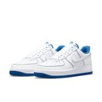 Nike Air Force 1 ’07 ‘Contrast Stitch – White Game Royal’