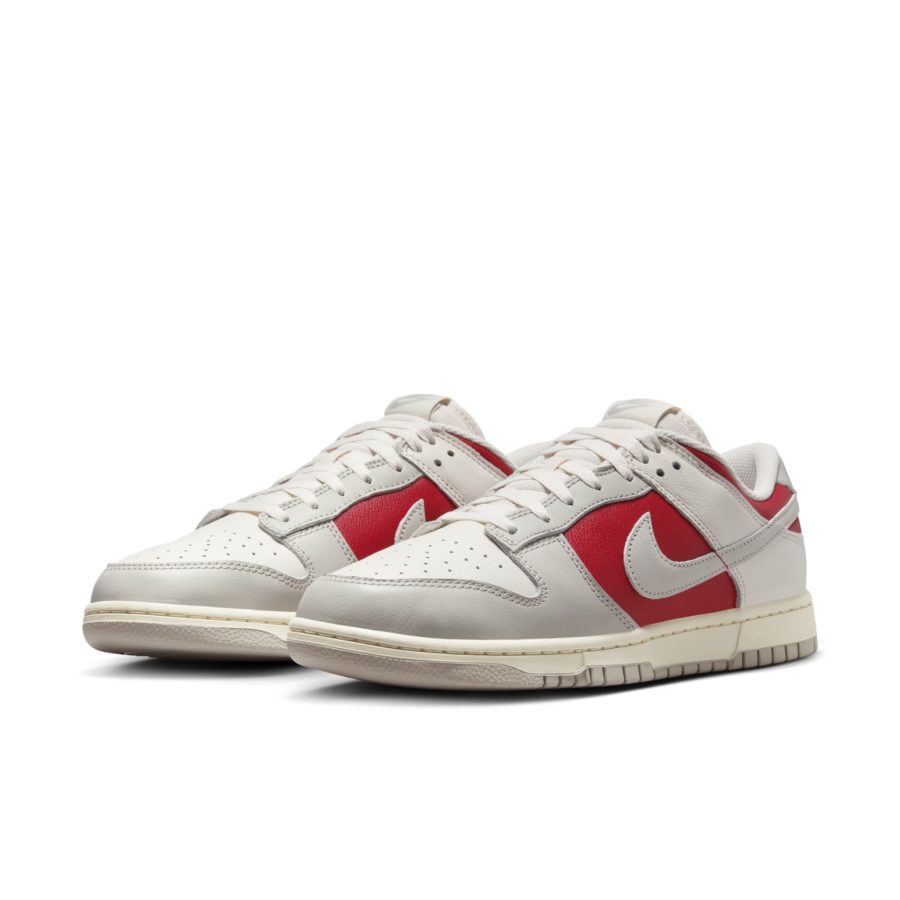 Nike Dunk Low Retro ‘Light Iron Ore Gym Red’