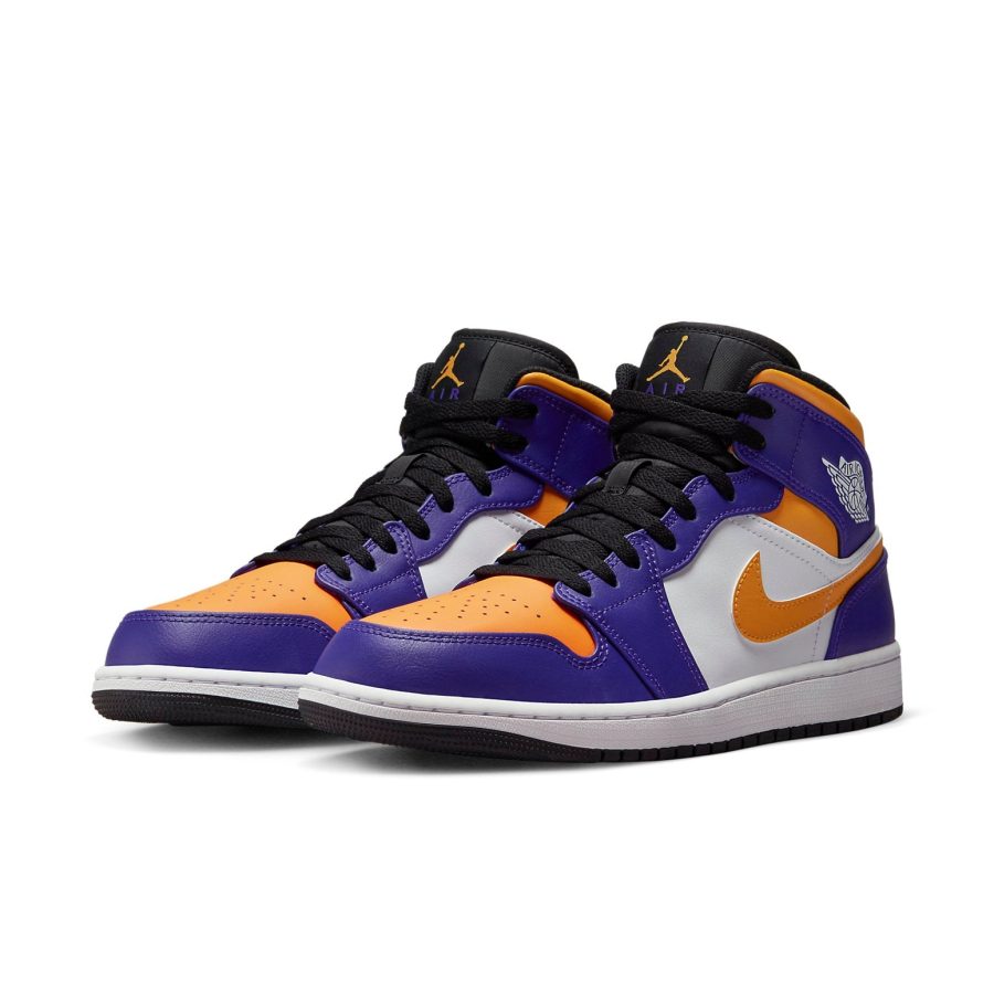 Air Jordan 1 Mid ‘Lakers Purple’