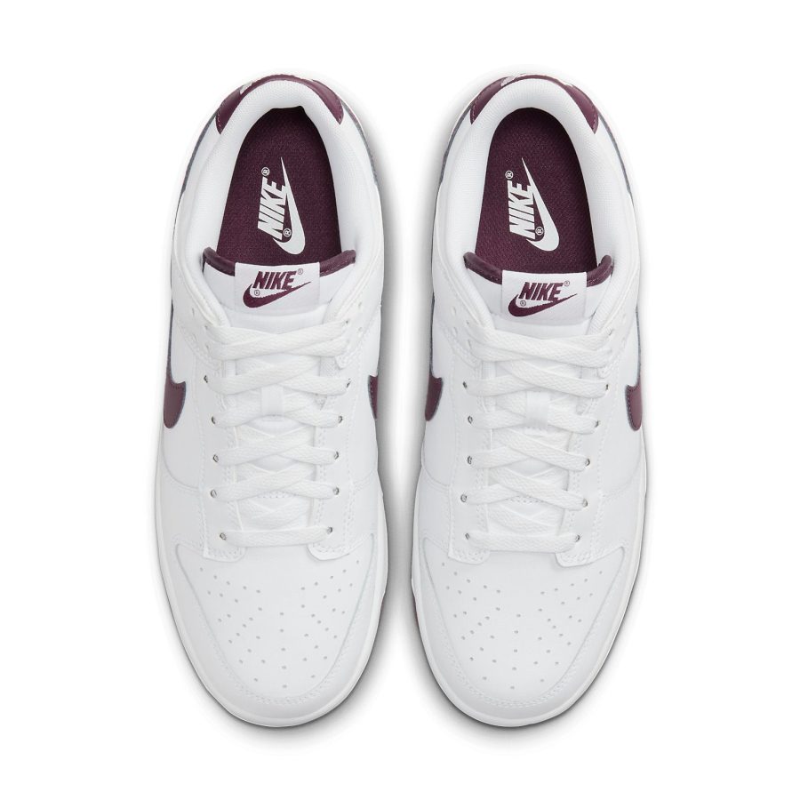 Nike Dunk Low Retro ‘White Night Maroon’