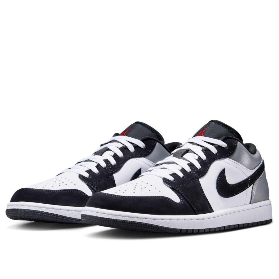 Air Jordan 1 Low SE ‘White Fire Red Black Matte Silver’