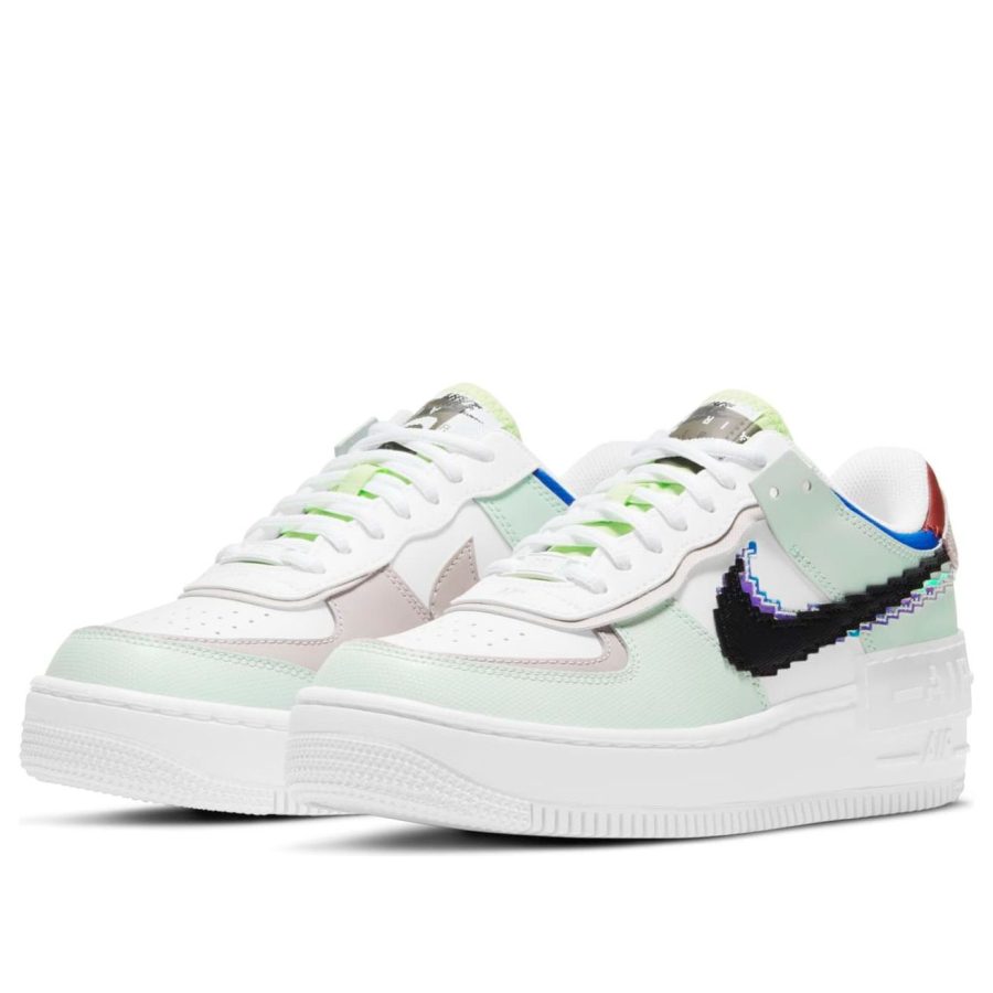 Nike Air Force 1 Shadow SE ‘Pixel Swoosh – Barely Green’