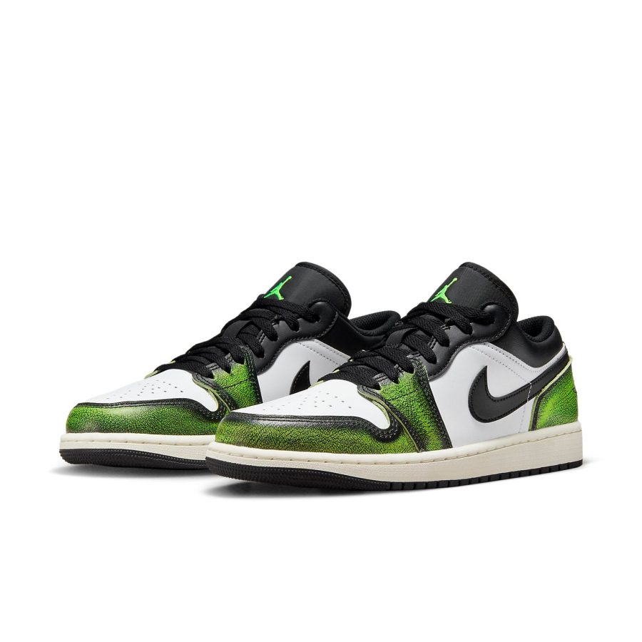 Air Jordan 1 Low SE ‘Wear-Away – Electric Green’