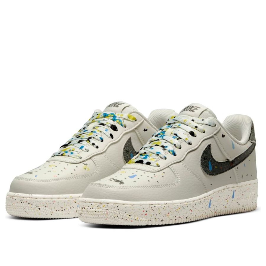 Nike Air Force 1 ’07 LV8 ‘Paint Splatter – Light Bone’