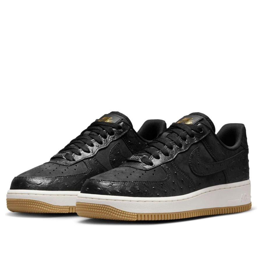 Nike Air Force 1 ’07 LX ‘Black Ostrich’