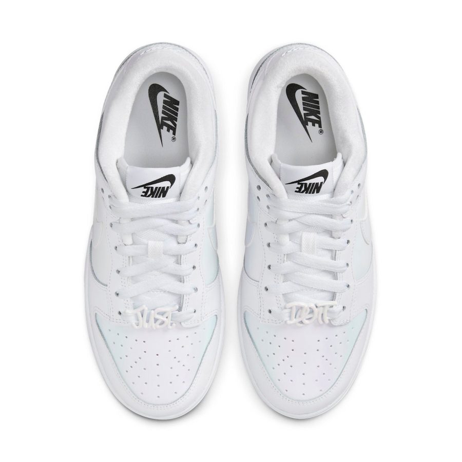 Nike Dunk Low ‘Just Do It – White Iridescent’
