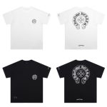 CHROME HEARTS BLACK WHITE T-SHIRT-10