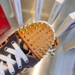 Christian Louboutin Bottom Rivet Leopard Sneaker – CLS039