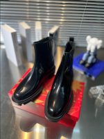 Christian Louboutin Cheney Walk Ankle Boots Black Sneaker – CLS059