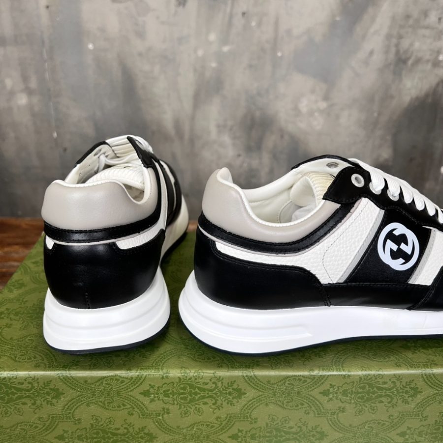 Gucci Leather Low ‘Black White’ Sneaker – GCC167