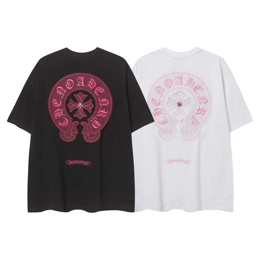 CHROME HEARTS BLACK WHITE T-SHIRT
