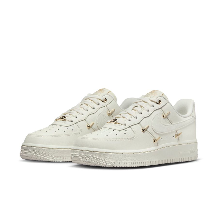 Nike Air Force 1 Low ‘White Mini Gold Swooshes’