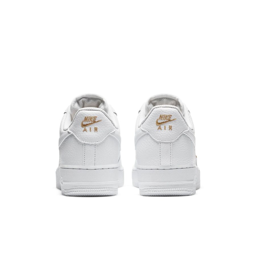Nike Air Force 1 ’07 Essential ‘White Metallic Gold’