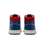 Air Jordan 1 Mid ‘French Blue Gym Red’