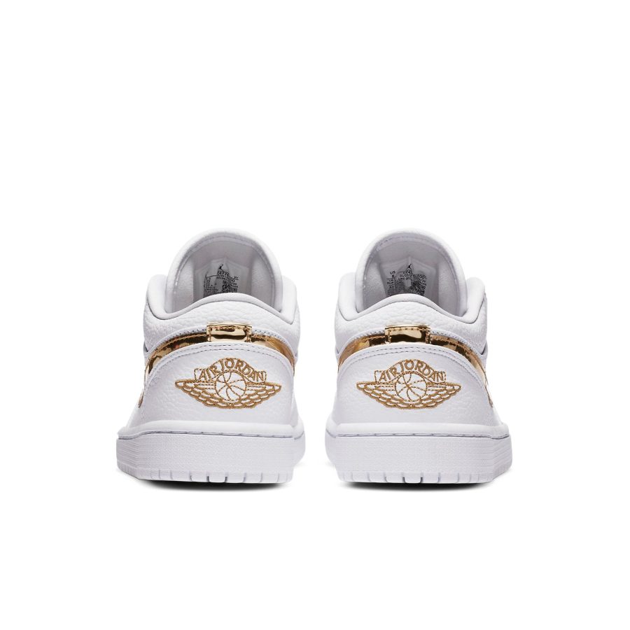 Air Jordan 1 Retro Low ‘White Metallic Gold’