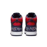 Nike x Supreme SB Dunk High ‘By Any Means – Red Navy’
