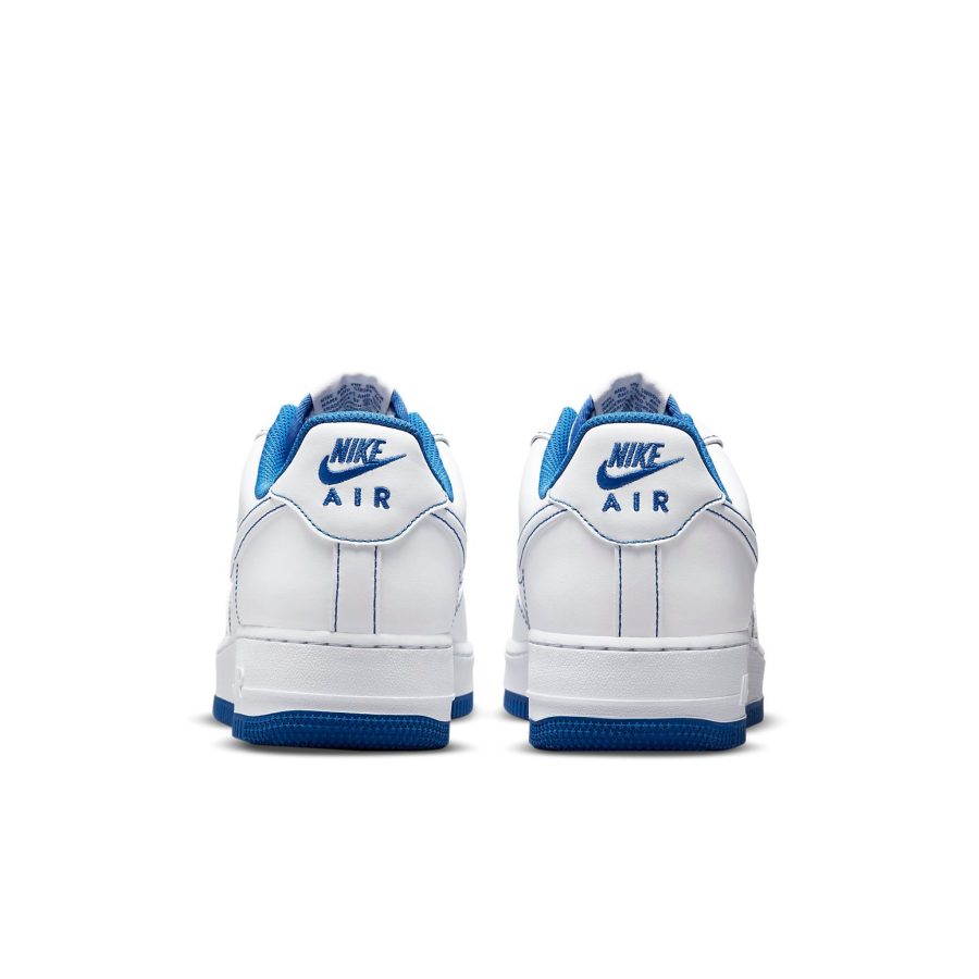 Nike Air Force 1 ’07 ‘Contrast Stitch – White Game Royal’