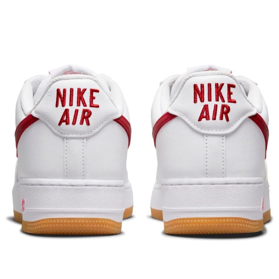 Nike Air Force 1 Low ‘Color of the Month – White University Red’