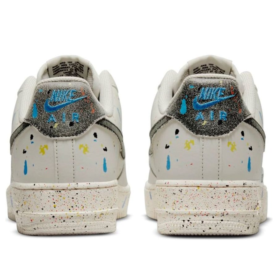 Nike Air Force 1 ’07 LV8 ‘Paint Splatter – Light Bone’