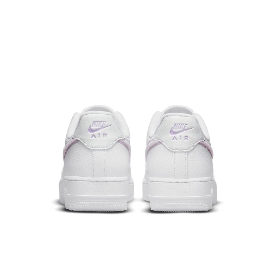 Nike Air Force 1 ’07 Essential ‘Chenille Swoosh – White Lilac’