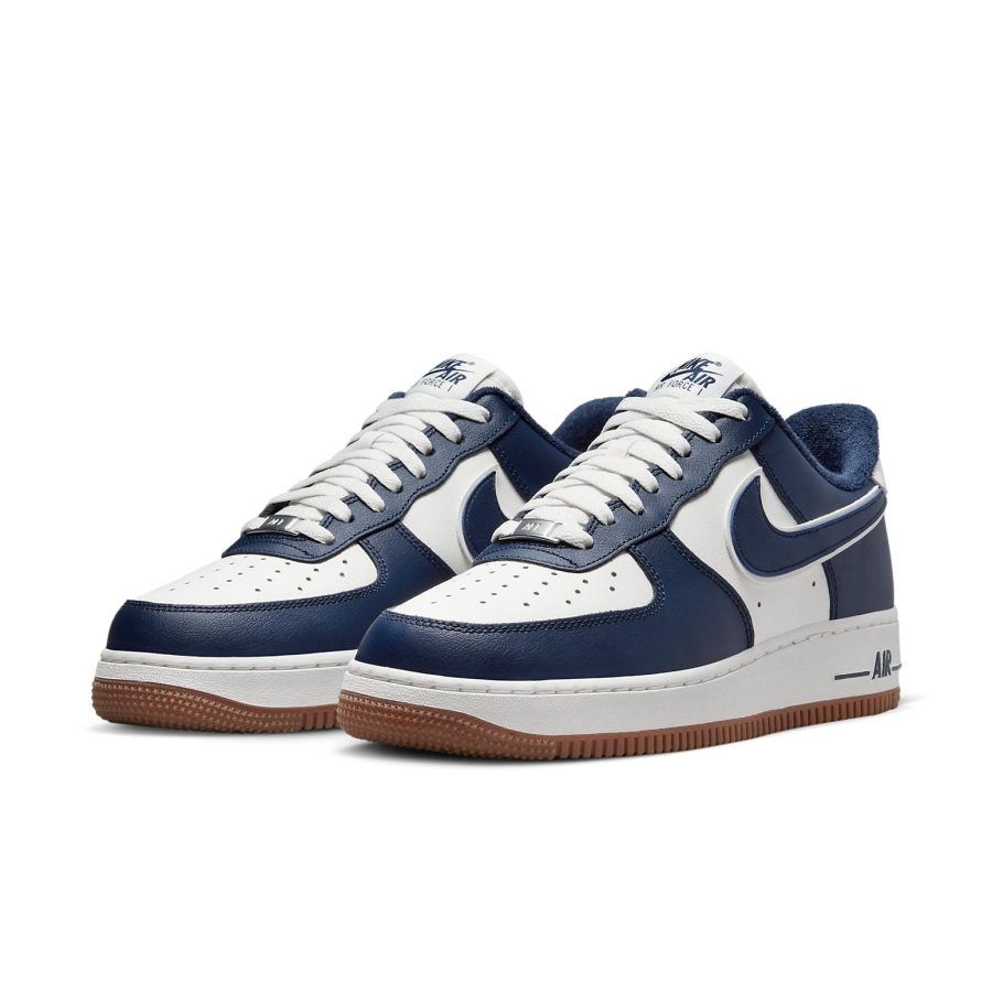 Nike Air Force 1 ’07 LV8 ‘College Pack – Midnight Navy’
