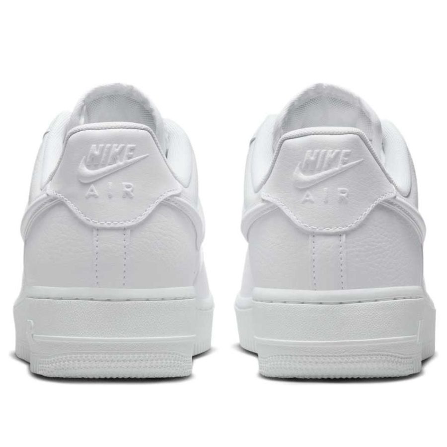 Nike Air Force 1 Low ’07 Next Nature ‘Triple White Bulbous Swoosh’
