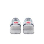 Nike Dunk Low ‘Mini Swoosh – White Grey Navy Aqua’