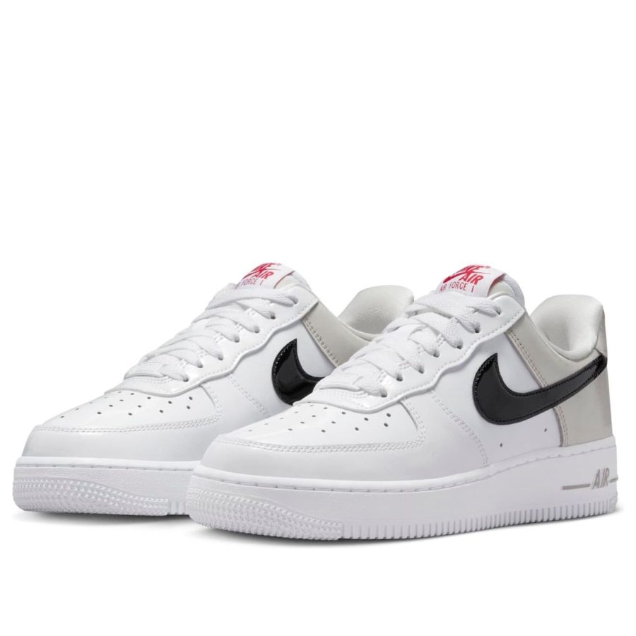 Nike Air Force 1 ’07 Essential ‘White Iron Ore Patent’