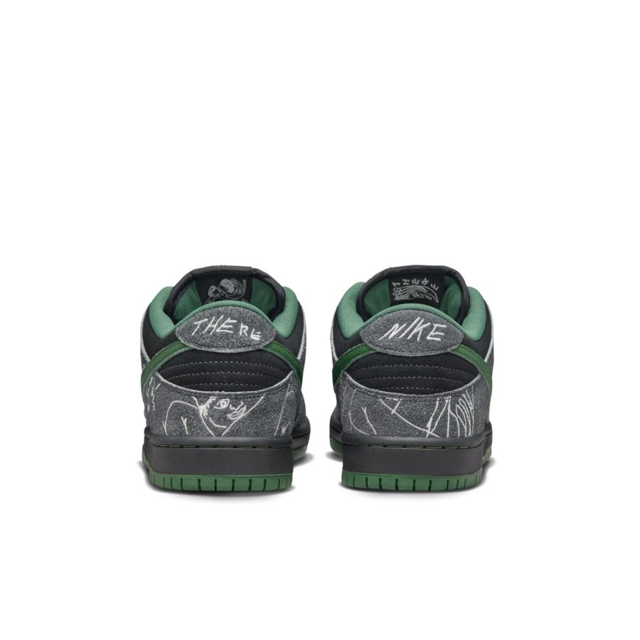 Nike x There Skateboard SB Dunk Low Pro ‘Anthracite Gorge Green’