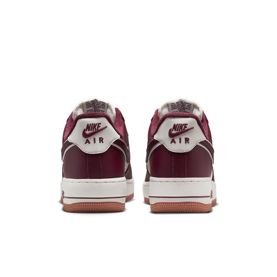 Nike Air Force 1 ’07 LV8 ‘College Pack – Night Maroon’