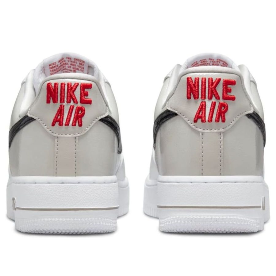 Nike Air Force 1 ’07 Essential ‘White Iron Ore Patent’