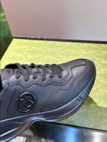 Gucci Rhyton Black Leather Sneaker – GCC172