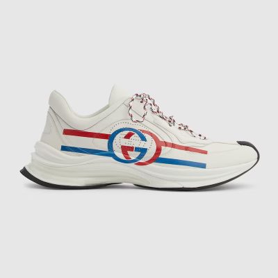 Gucci Run Trainers White Leather Sneakers – GCC205
